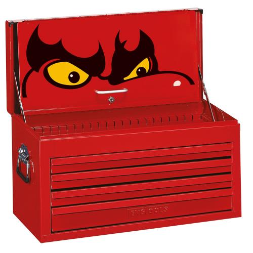 Teng 26in Classic Tool Chest 4 Drawer Red