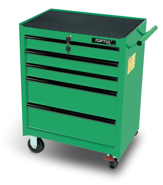 TOPTUL TOOL CABINET 5 DRAWER MOBILE