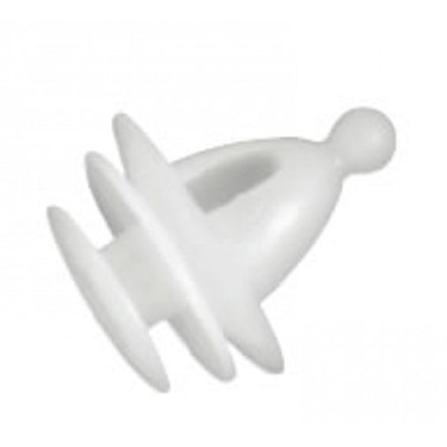 Champion Door Trim Clip White 13mm X 14mm -5Pk
