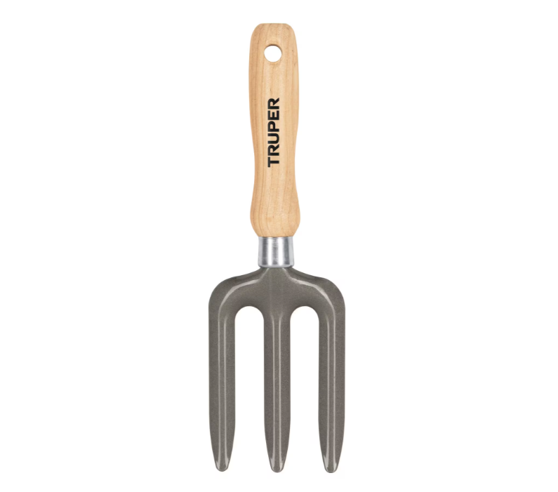 Truper Garden Hand Fork Wood Handle
