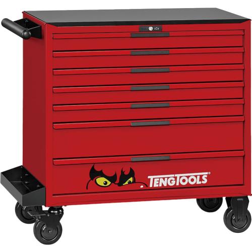 Teng 595pc Pro35 37in Roller Cabinet Tool Kit - Red