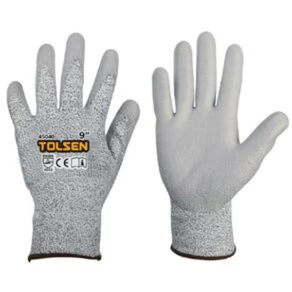Tolsen Level 5 Protective Gloves 10 Inch Industrial Ip12
