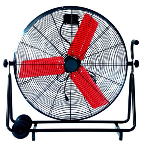 Powerbuilt industrial Fan - Powerbuilt 76Cm High Velocity Floor Fan