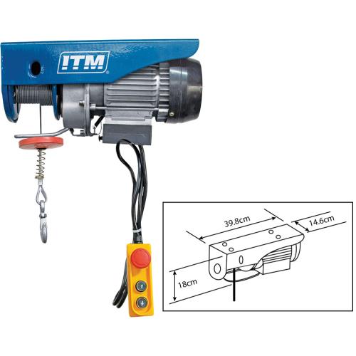 ITM Electric Hoist-Pro Wire Hoist-500 kg-30 Meter Lift