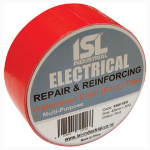 Nz Tape Waterproof Cloth Tape Economy 48mm X 30M - Red