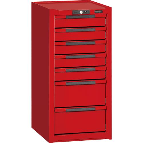 Teng Pro35 15in Side Cabinet 7 Drawers Red