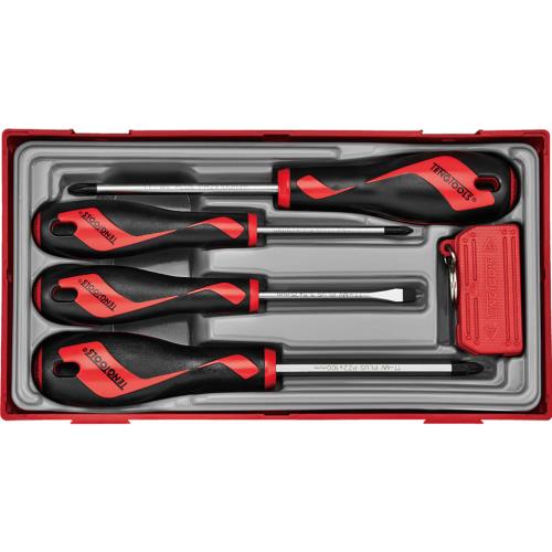 Teng 5pc Screwdriver Set Mixed with Magnetic Charger TT1