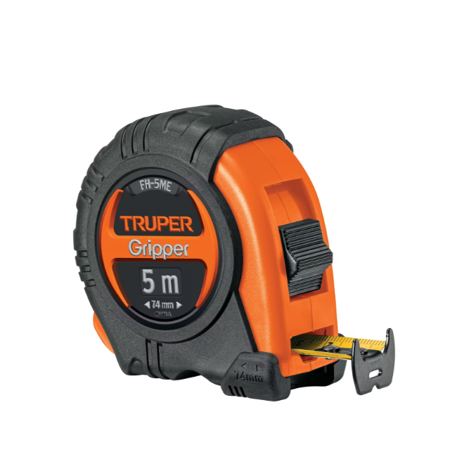 Truper Tape Measure 5m x 19mm Gripper 15388