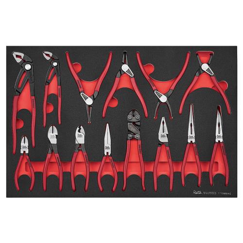 Teng 14pc Plier Set Vinyl Grip Q (EVA)