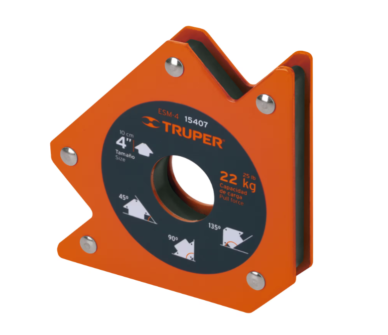 Truper Magnetic Square Clamp for Welding 100mm