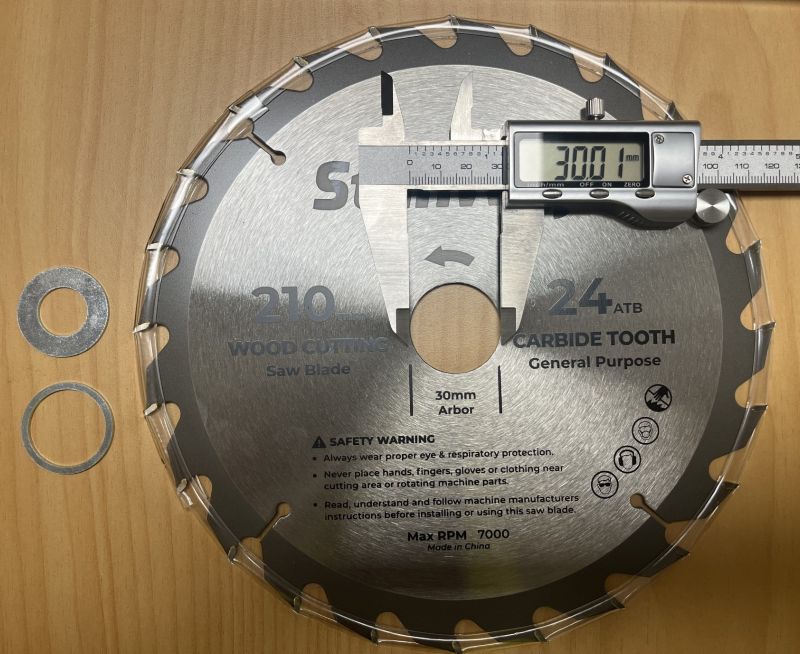 STANWAY 210mm Circular Saw Blade