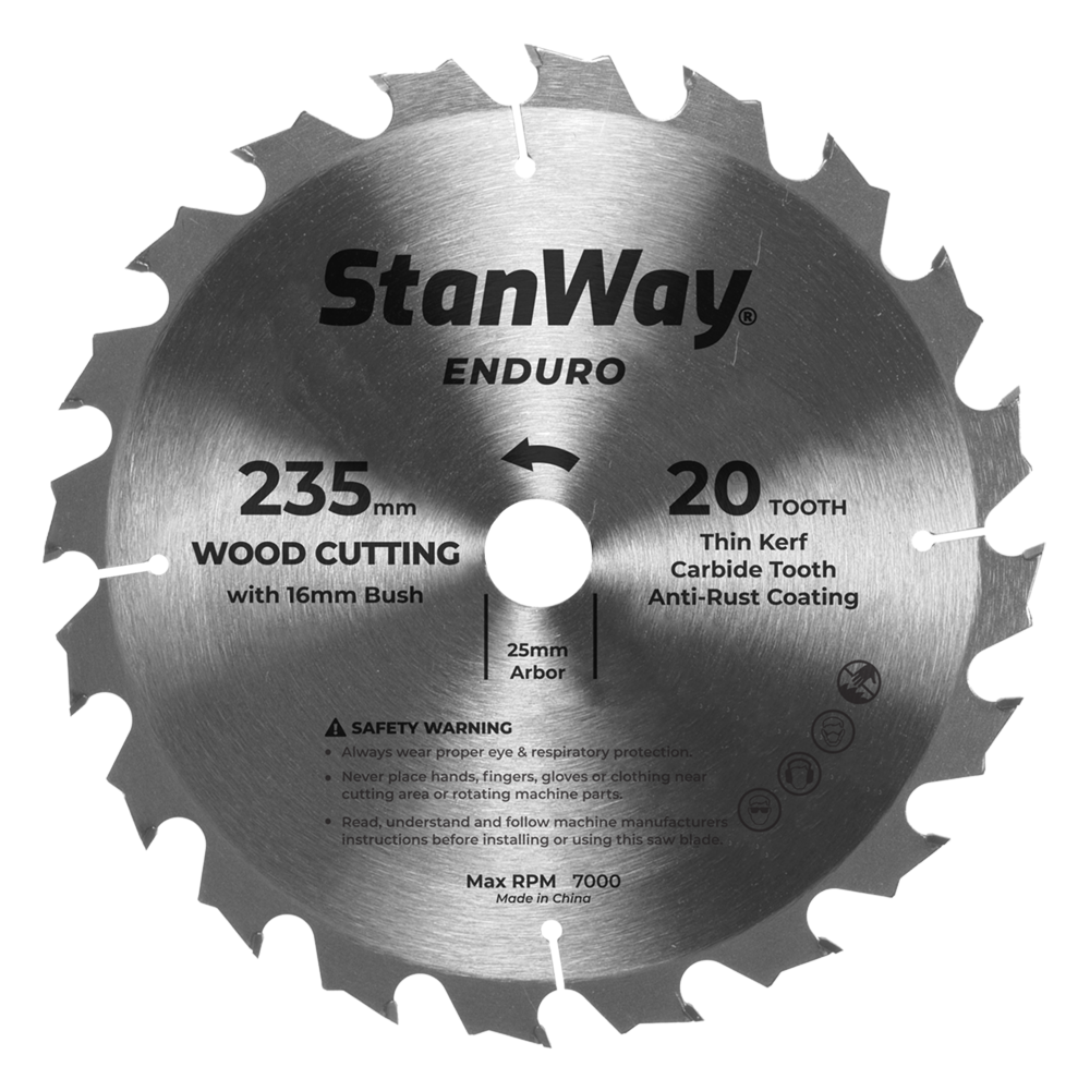 STANWAY 235mm Enduro Circular Saw Blade