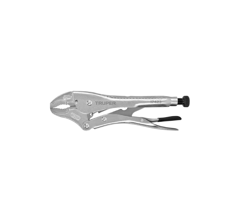 Truper Lock Grip Plier - Curved Jaw 250mm
