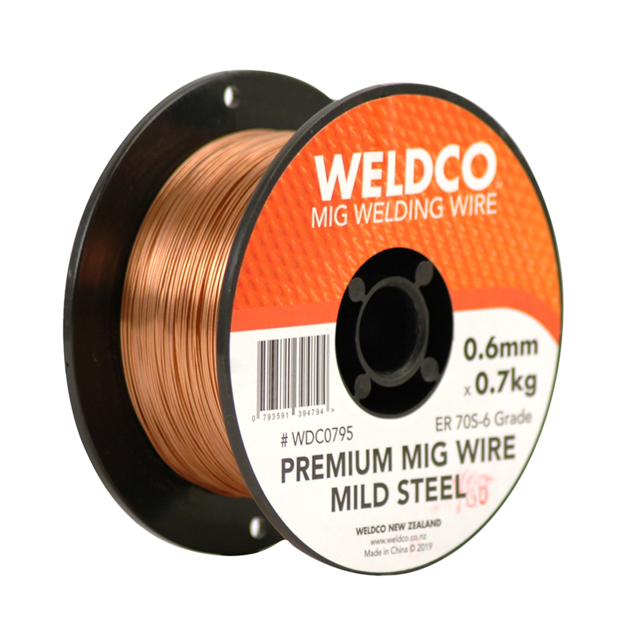 Weldco Mig Wire M/S 0.6Mm X 0.7Kg Gas Sheild
