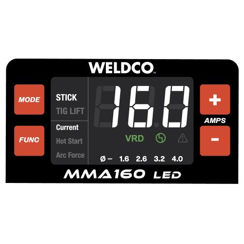 WELDCO MMA WELDING MACHINE 160