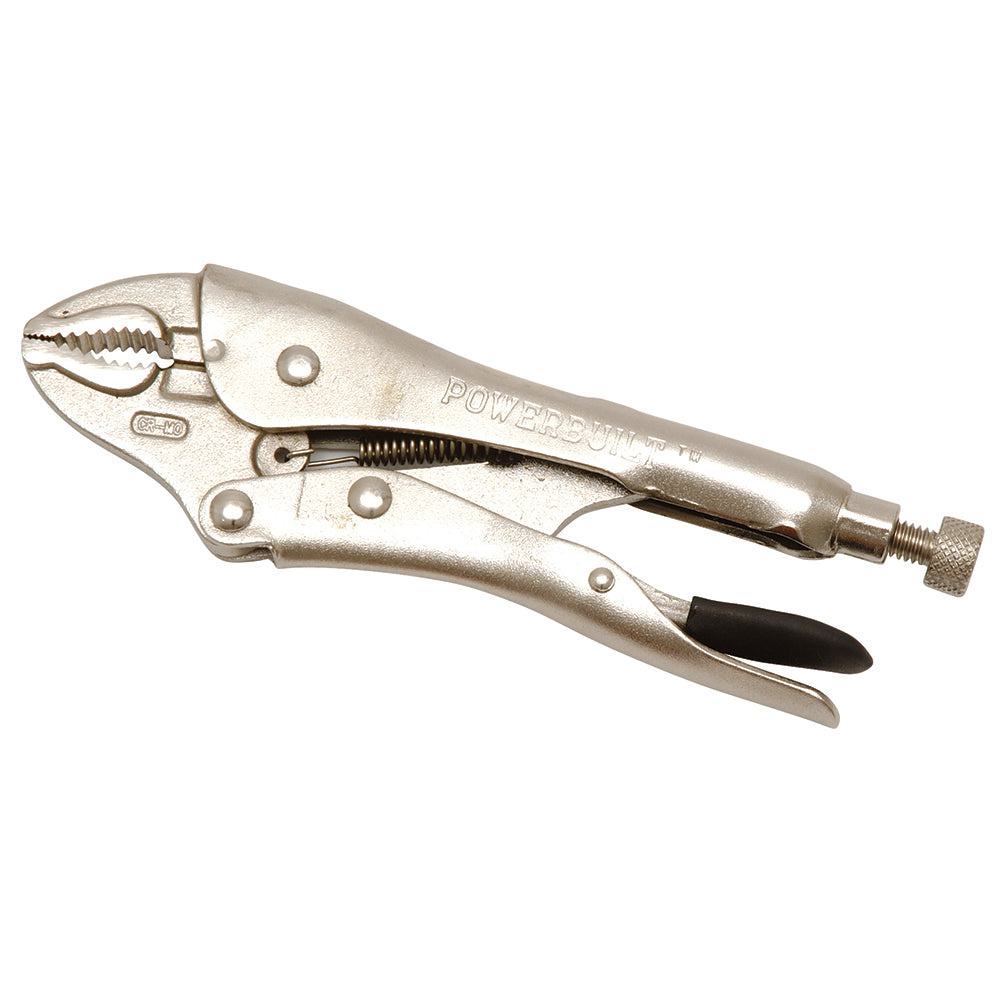 Powerbuilt Curved Jaw Locking Plier 255mm 10in