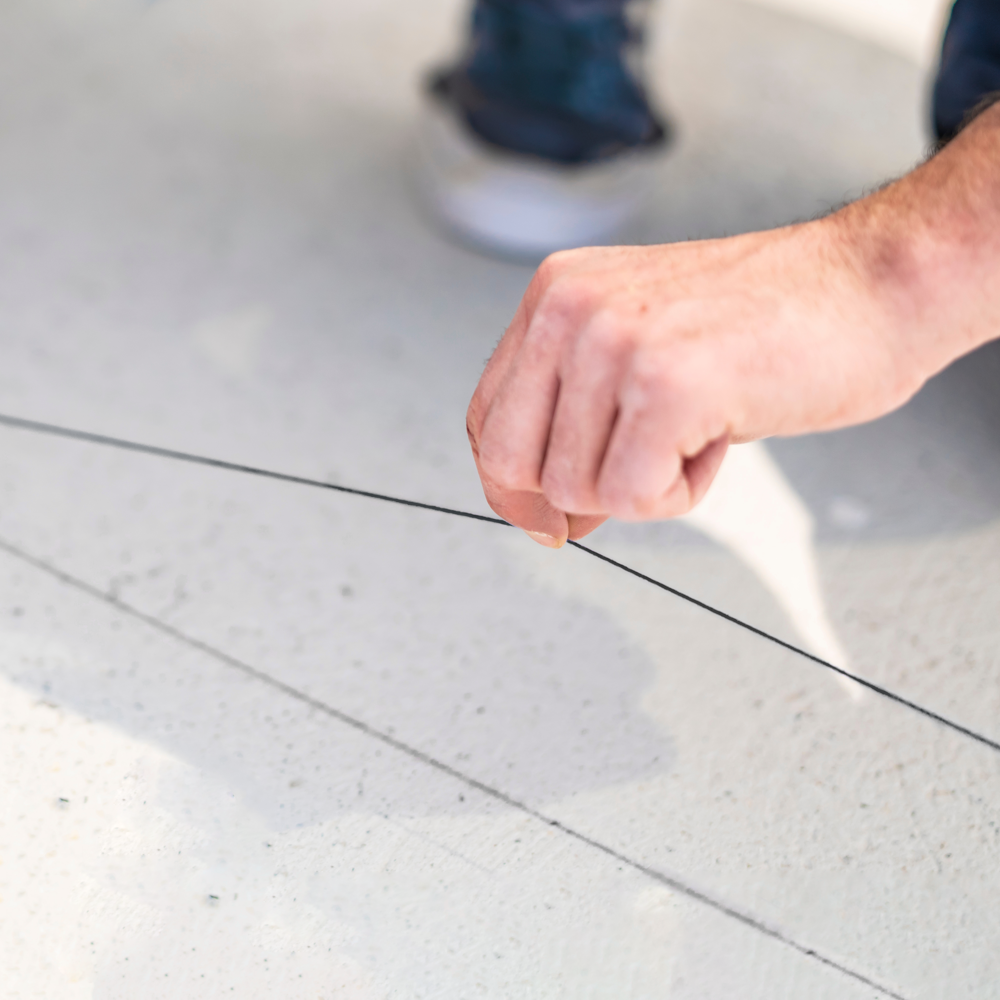 KESON ProChalk Semi-Permanent Black Marking Chalk - 227g