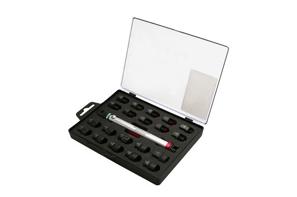 BS Spoke Torque Wrench Set - Steel 22 Piece