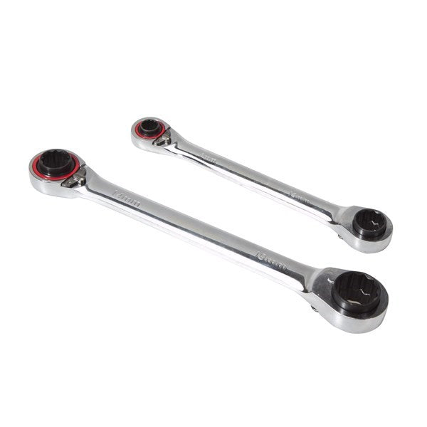 BS Ratchet Wrench Set - Reversible Metric 2pc