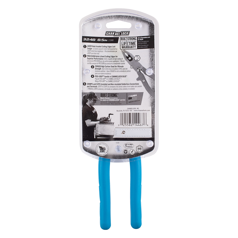 Channellock #3248 1000v LINESMAN PLIER - 200mm