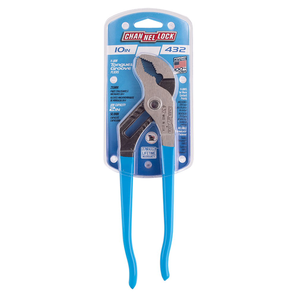 Channellock #432G V-JAW PLIER-250mm