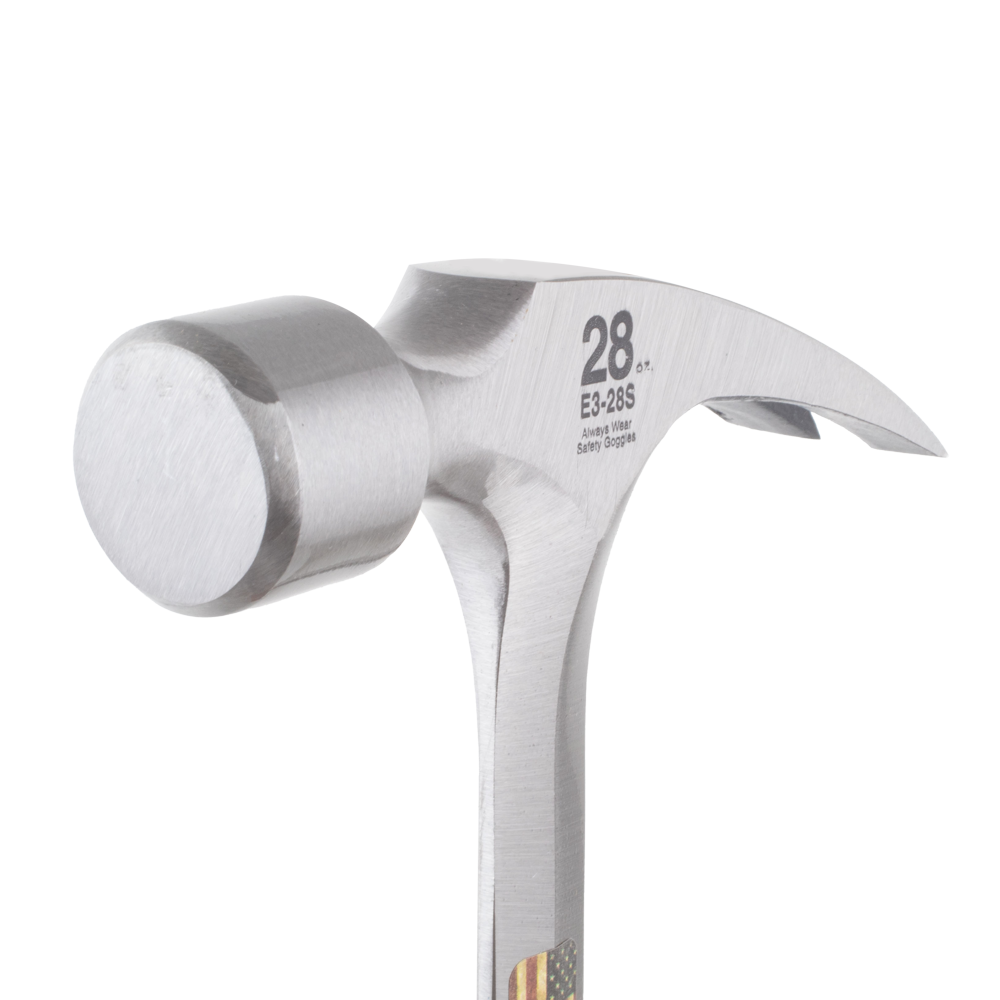 Estwing Carpenters Hammer All Steel Long Shaft #E328S 28oz