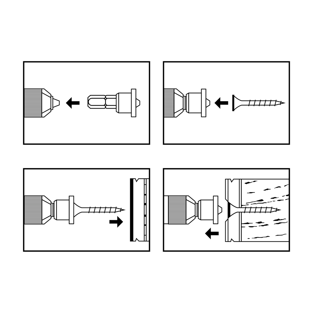 GFB Drywall Screw Guard (PH2 x 25mm)