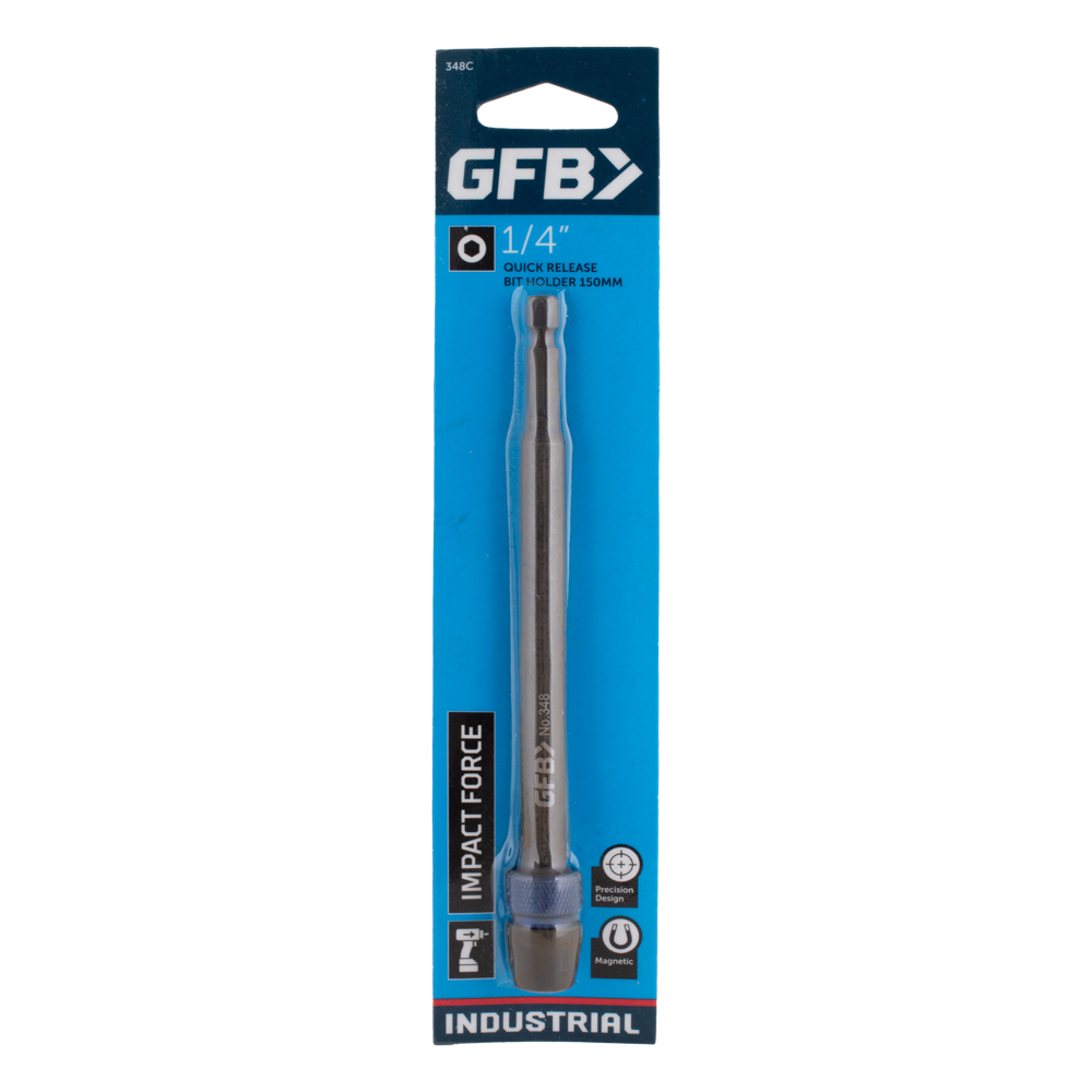GFB Quick Release Bit Holder (150mm x 1/4")