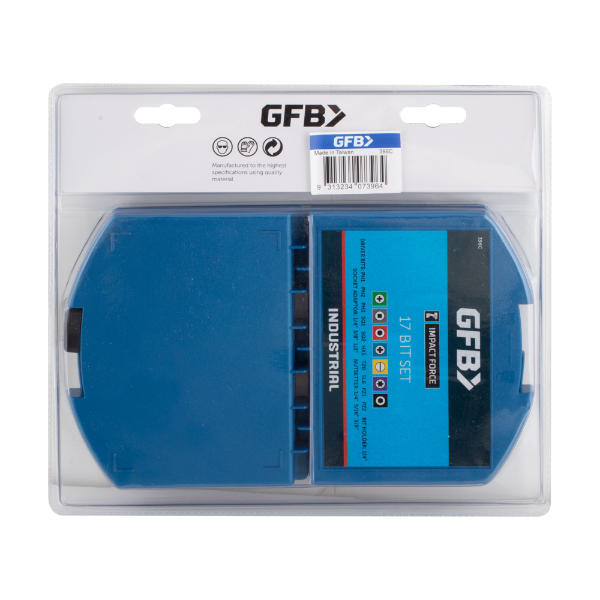 GFB 17pc Screwdriver Bit Set