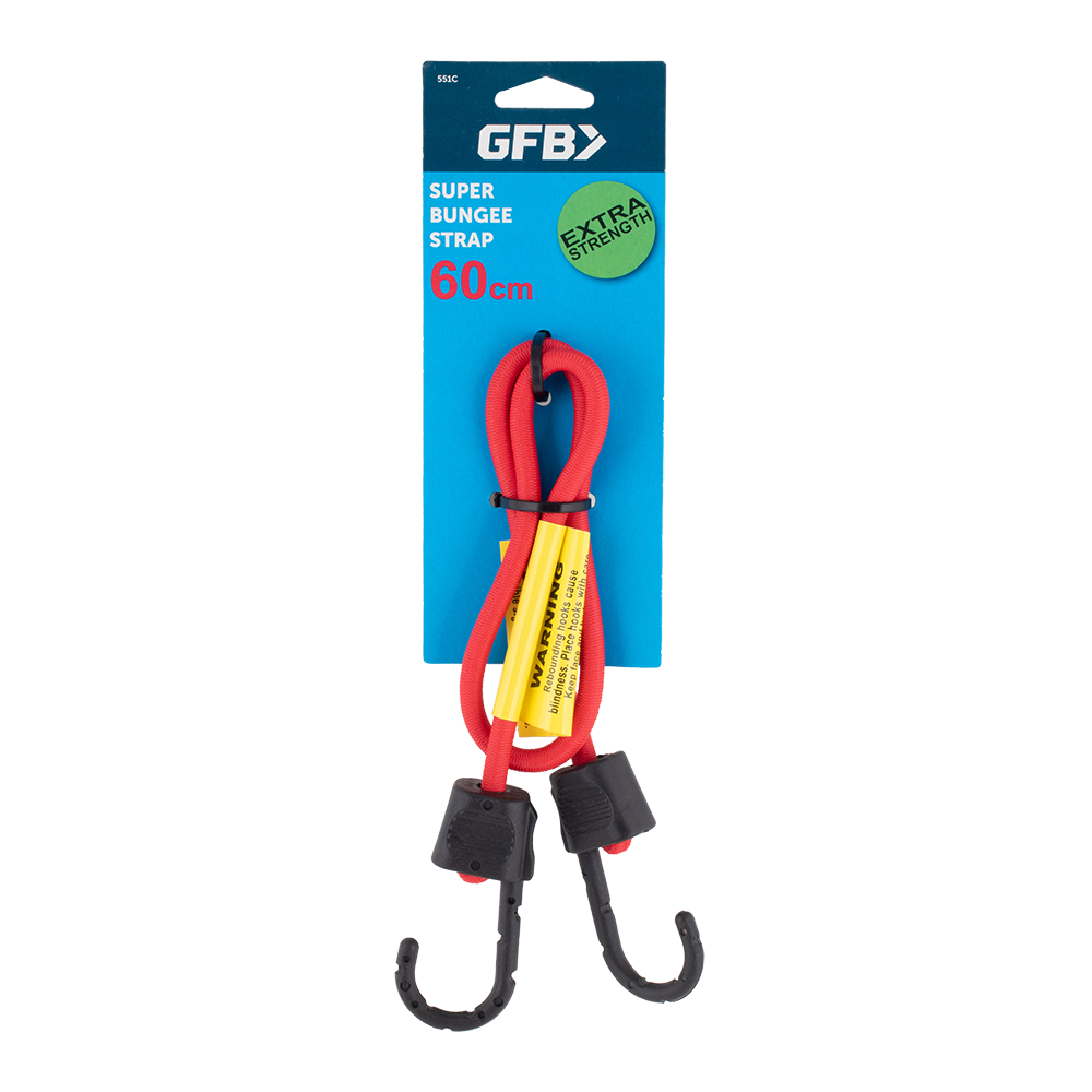 GFB Super Bungee Strap (600mm Red)