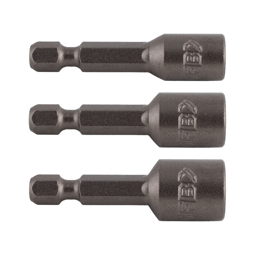 GFB 3pc Magnetic Nutsetter Set (1/4", 5/16", 3/8" x 45mm)
