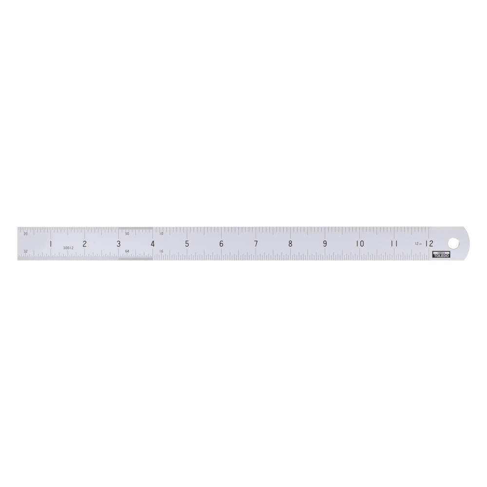 Toledo #TL 300mm/12in STAINLESS STEEL RULE