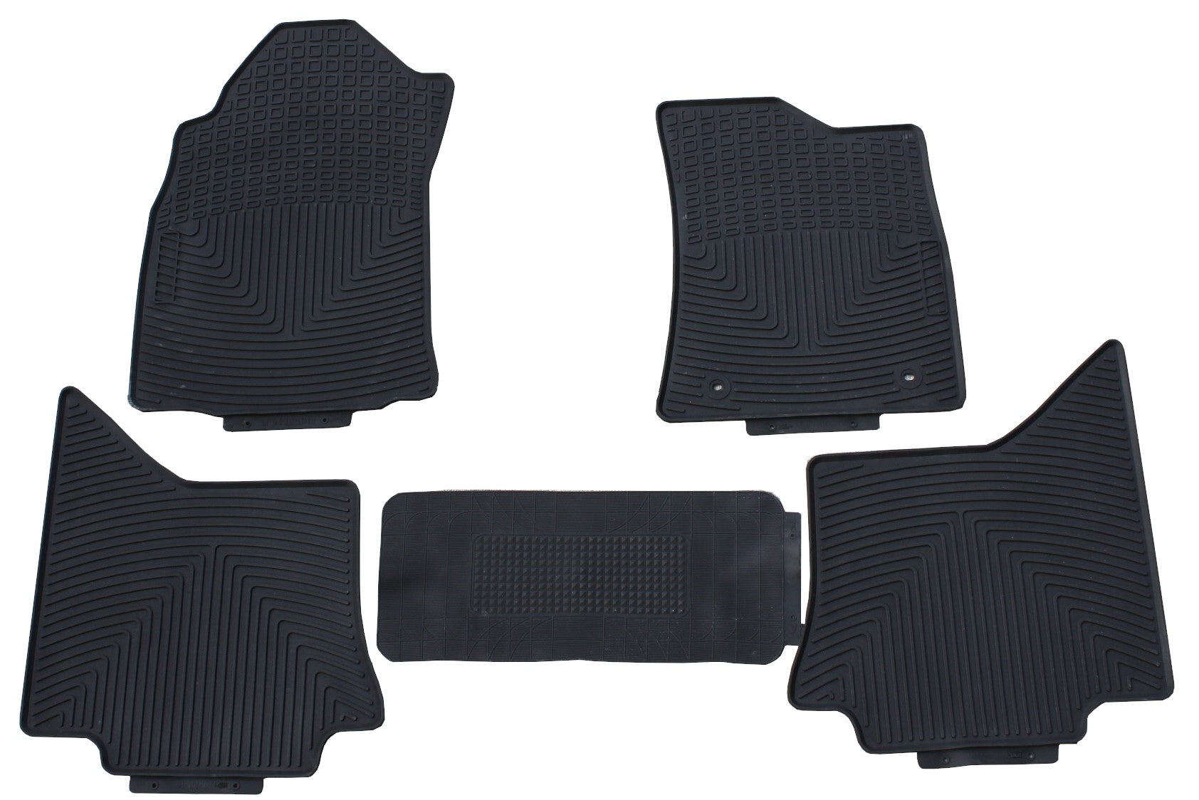 ALL WEATHER FRONT & REAR MAT SET - TOYOTA HILUX AUTO 2016 ON