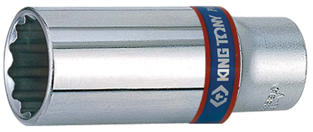 King Tony 3/8Dr-22mm Deep 12Pt Socket