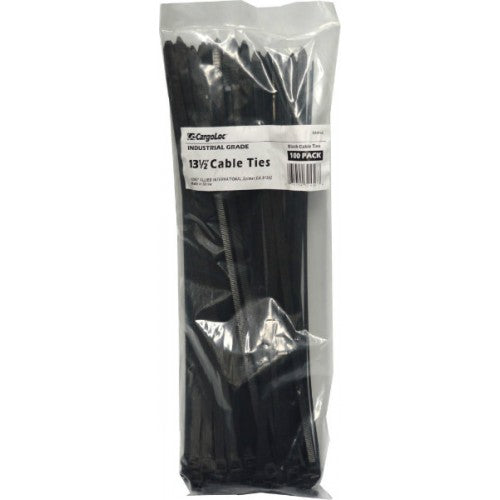 Cargoloc Cable Ties 13-1/2inblk100Pc120Lbs 32456