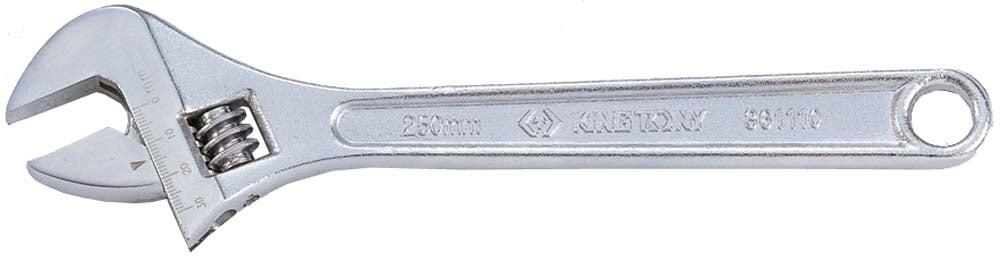 King Tony Adjustable Wrench 450mm Chrome