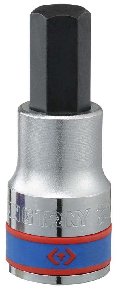 King Tony 1/2 Dr H8X60mm Hex Bit Socket
