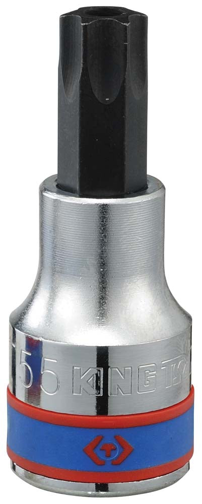 King Tony 1/2 Dr T25X60 Trx Bt Socket Tmp Rst