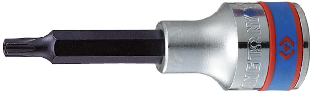 King Tony 1/2 Dr T20X80 Trx Bt Socket Tmp Rst