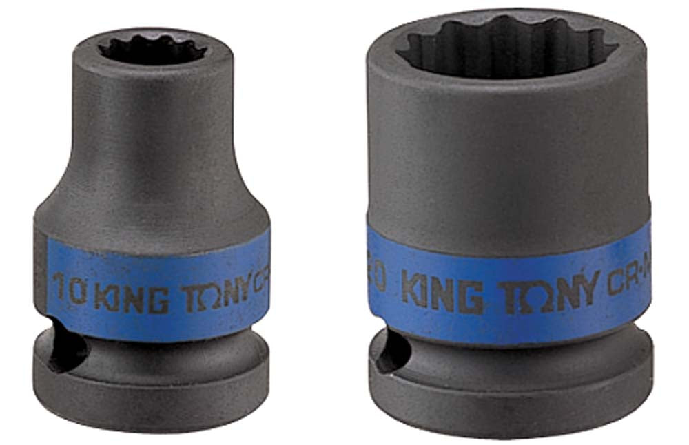 King Tony 1/2 Dr 12Pt Impact Socket - 12mm