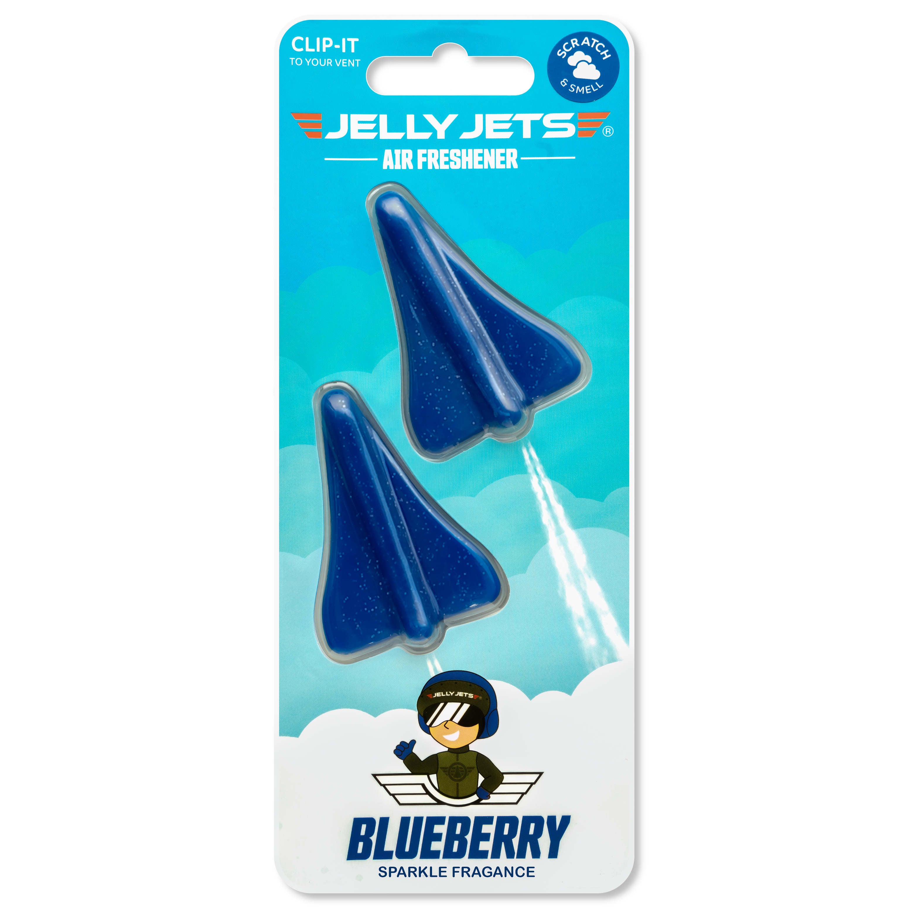 Clip-It Sparkle Blueberry Air Freshener
