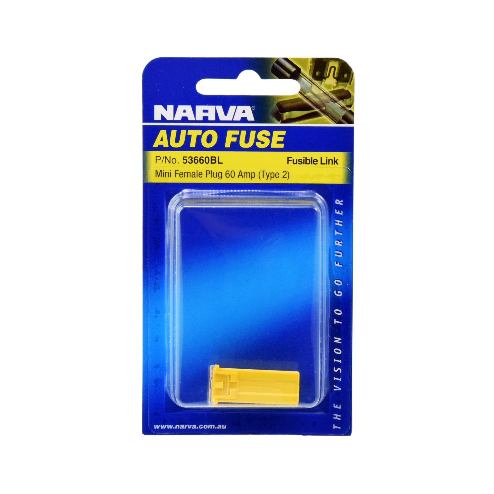 Narva Fusible Link Mini Yellow 60A