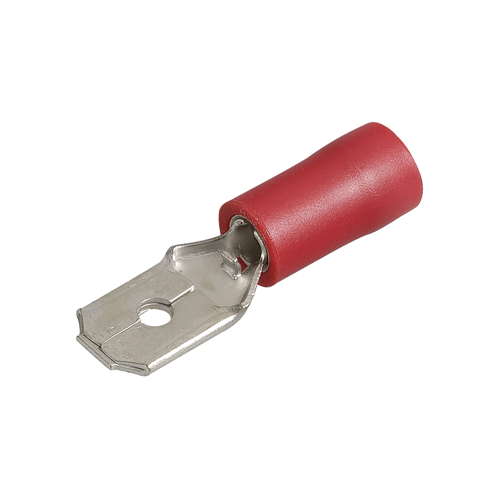 Narva Male Blade Terminal Red 6.3mm Pk14