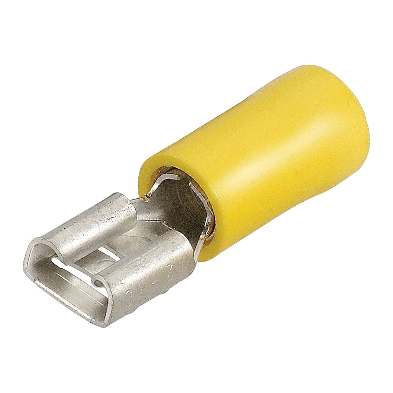 Narva Female Blade Terminal Yellow 6.3mm Pk12