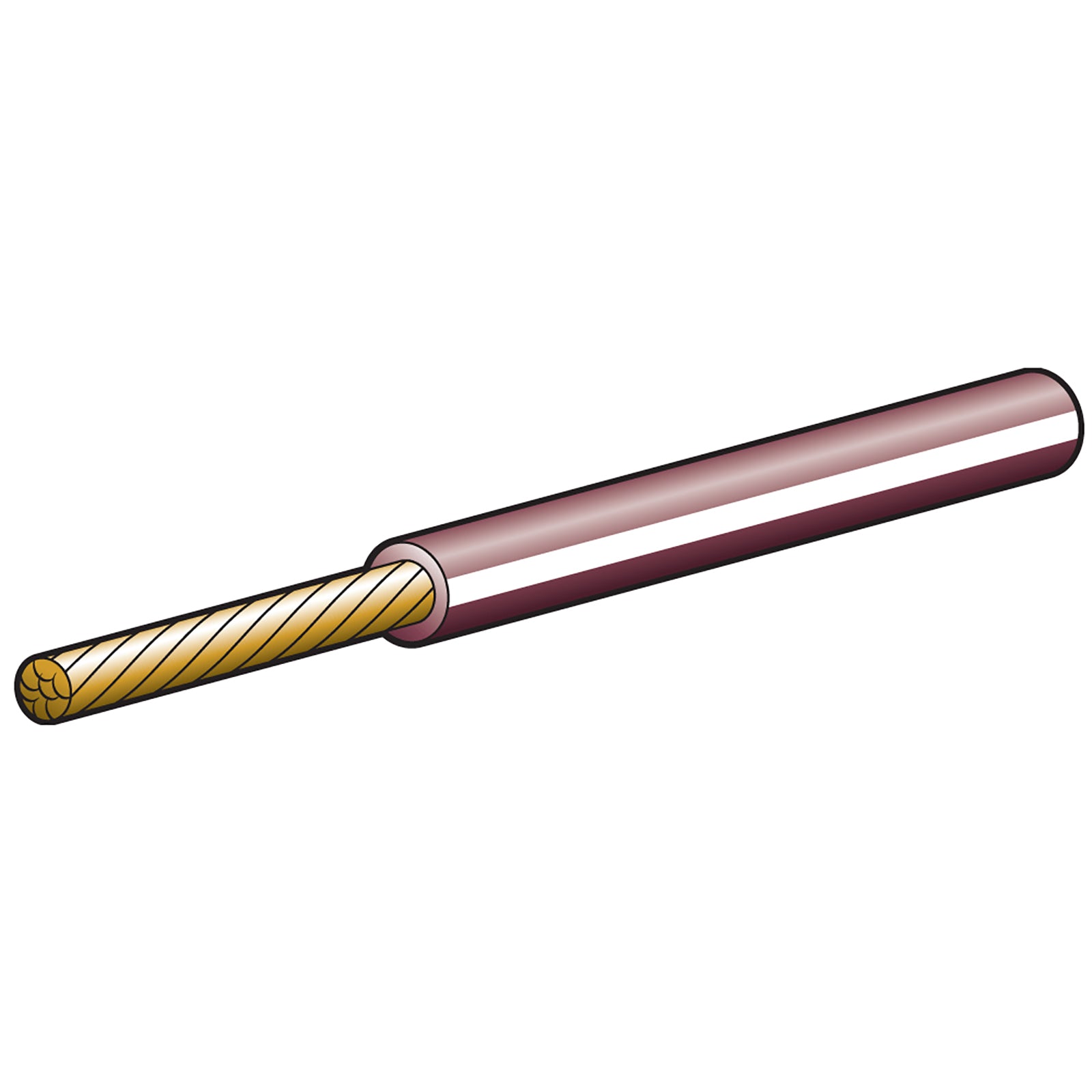 Narva Cable Trace 3mm19Amp 30M Bn Wh