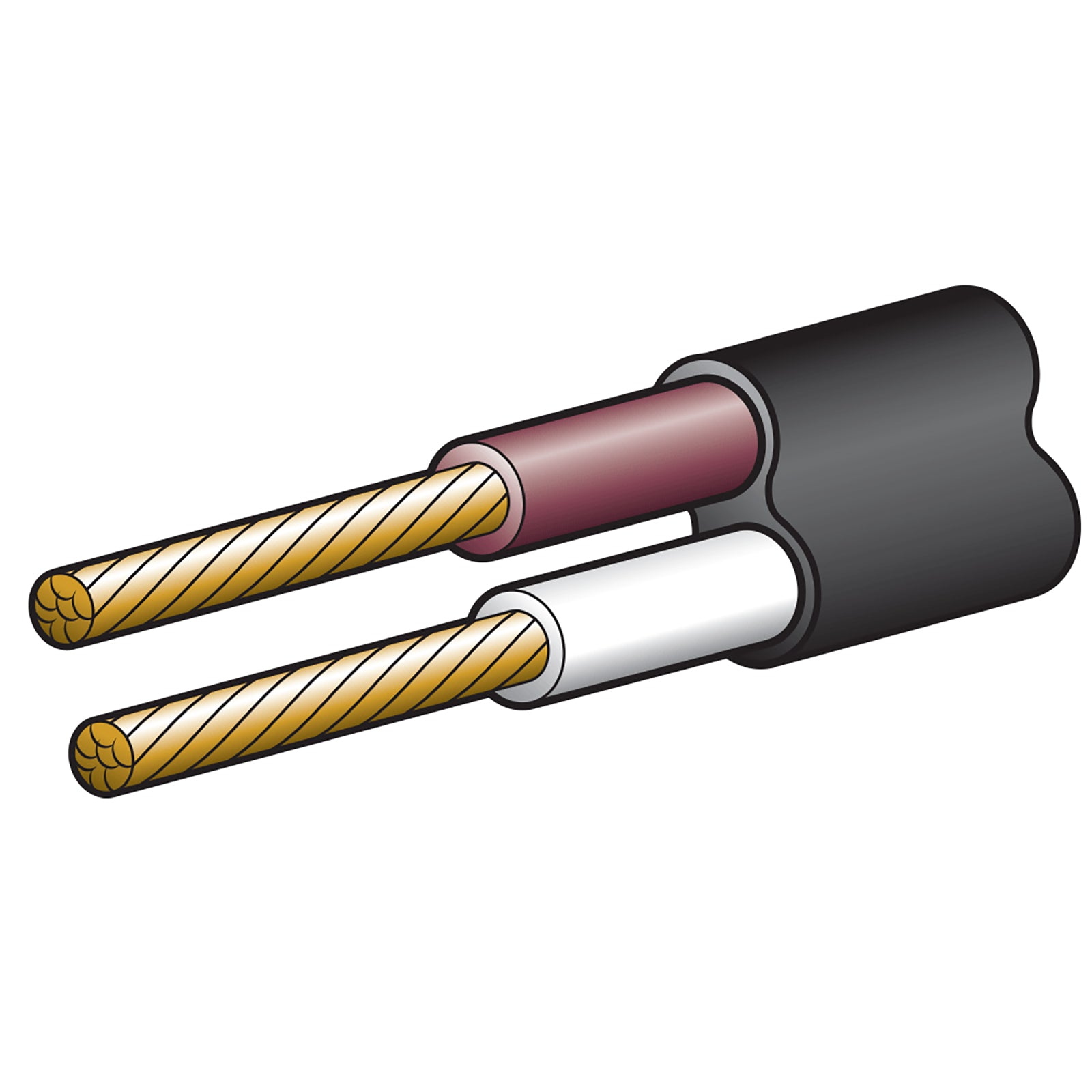 Narva Cable T/Core 4mm 25Amp 100M