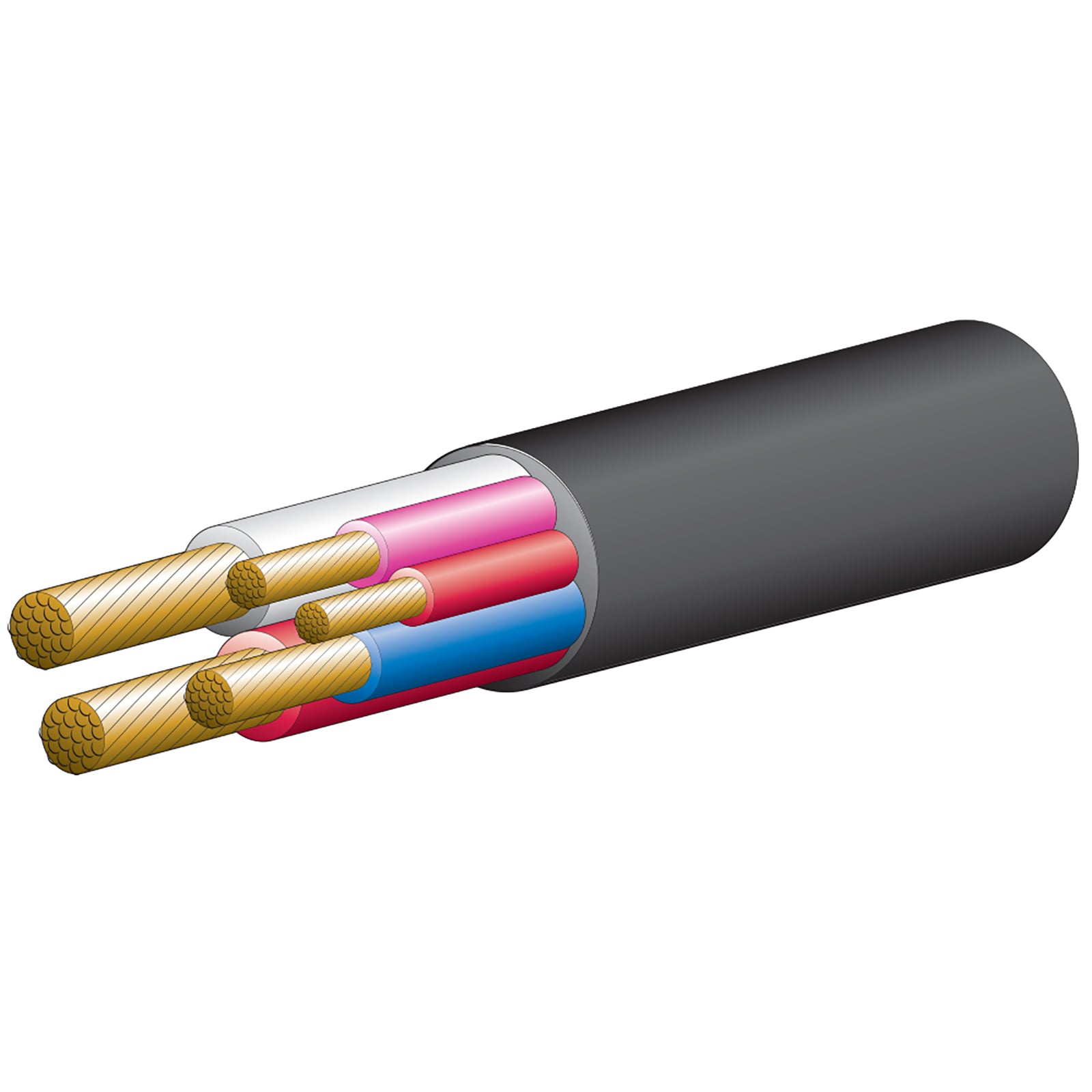 Spec Trailer Cable 5 Core 30M