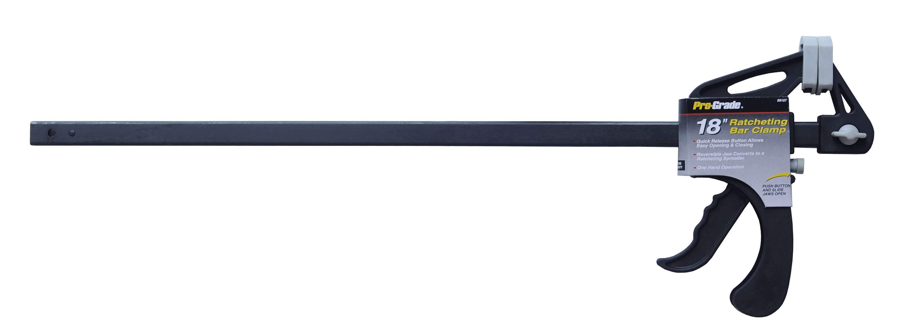 Ratcheting Bar Clamp Allied Progrde 59157 18in Ea