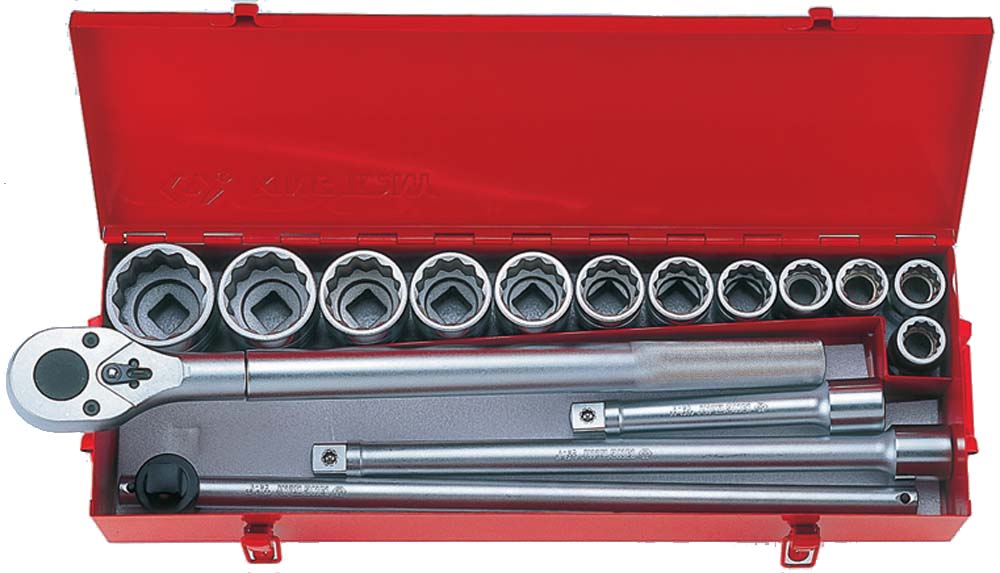 King Tony 16Pc 3/4 Dr Socket Set 21-50mm