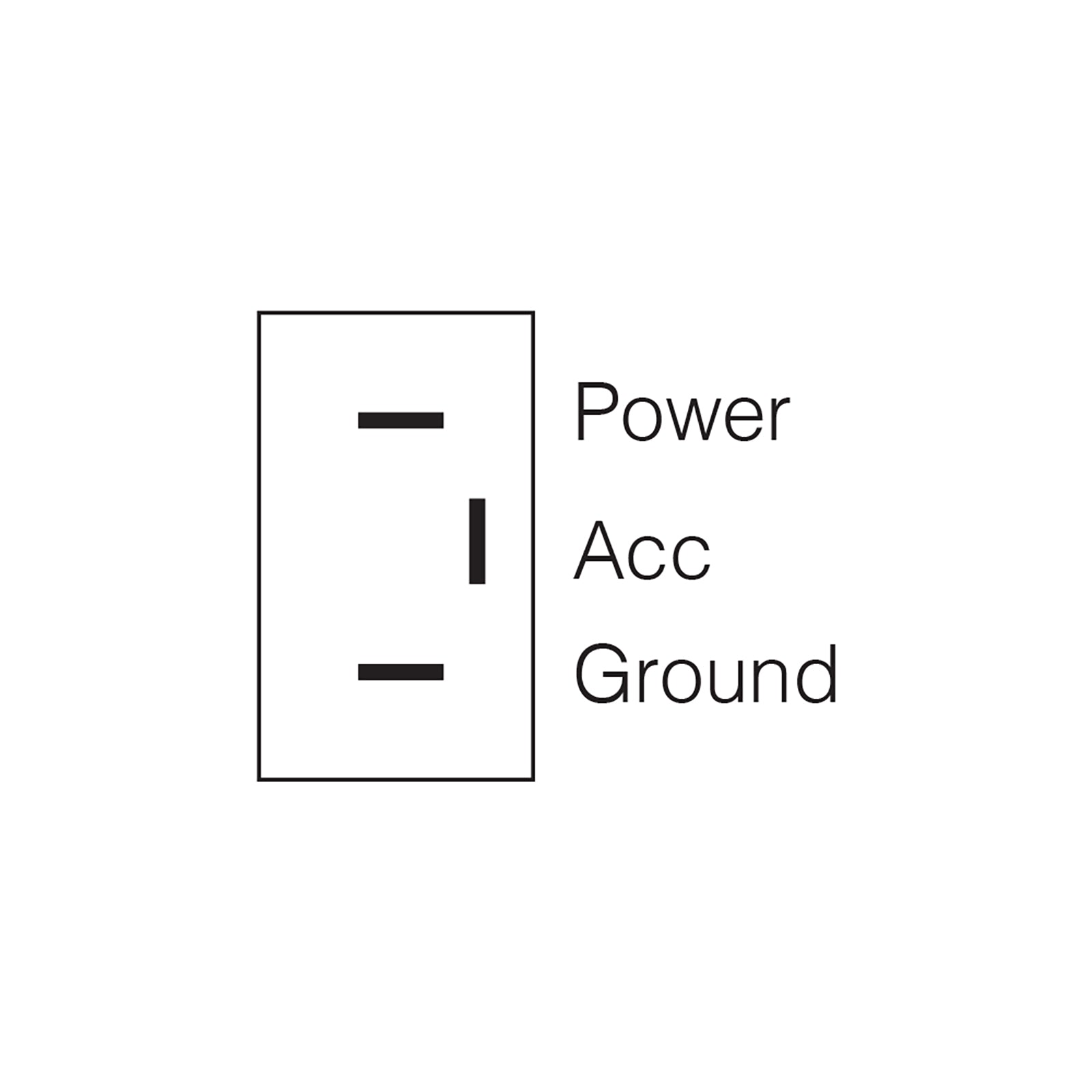 Narva Switch Tog Off/On Led Amber